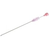 BD Yale spinale naalden met Quincke punt 18G roze 1,2x90mm