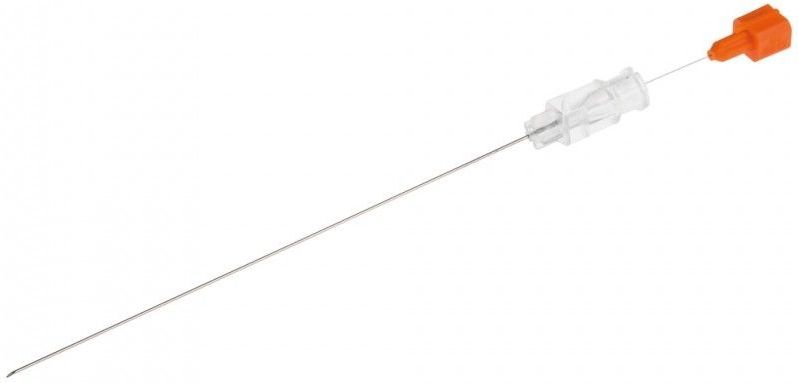 BD Yale spinale naalden met Quincke punt 25G oranje 0,5x90mm