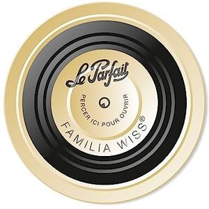 Le Parfait - Doos met 12 capsules Familia Wiss – 110 mm – zwart