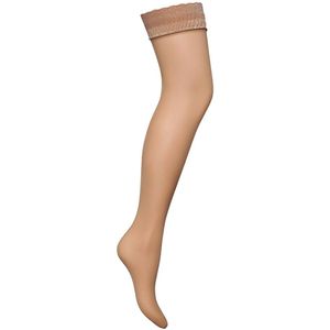 DIM - Up Beauty Resist - Hold-up Kousen - Kastanje - 20 Deniers, 90% Polyamide, 10% Elasthan