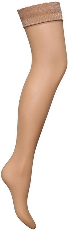 DIM - Up Beauty Resist - Hold-up Kousen - Kastanje - 20 Deniers, 90% Polyamide, 10% Elasthan