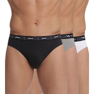 DIM - Coton Stretch - Boxershorts - Zwart, Grijs, Wit - Katoen
