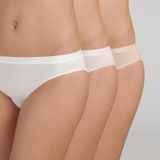 DIM - Pockets Ecodim - Set van 3 Slips - Beige - Katoen