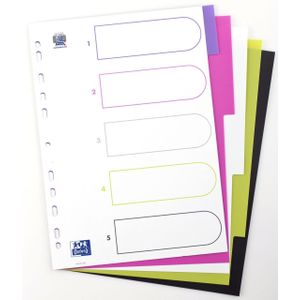20 x Oxford Register myColour A4 PP 300 my 5 Blatt sortierte Packung