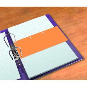 Scheidingsstrook Oxford duo 240x105mm oranje