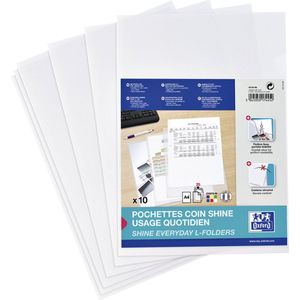 L-map Oxford Shine A4 PP 120µ glashelder pak 10
