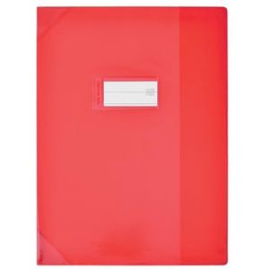 OXFORD Strong Line boekenkast 24 x 32 cm, PVC, transparant, 15/100, rood