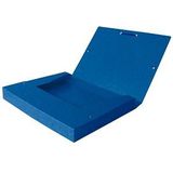 Elba elastobox Oxford Top File+ rug van 2 | 5 cm | blauw