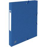 Elba elastobox Oxford Top File+ rug van 2 | 5 cm | blauw
