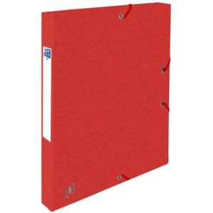 OXFORD Heftbox TOP FILE+ 2,5 cm rot