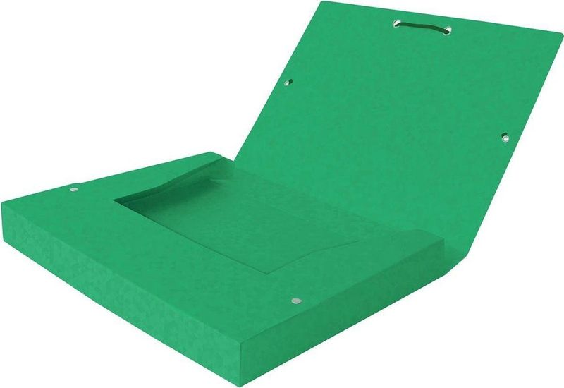 Sammelbox Top File+ A4 25mm 390g qm Multistrat gr&#252;n