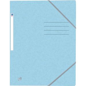 Oxford Top File+ elastomap, voor ft A4, pastelblauw