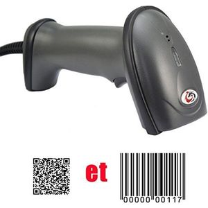 KALEA-INFORMATIQUE Handdouche USB-scanner barcodelezer EAN en 2D-codes (PDF417, QR Code Model 1/2, miroco, DataMatrix ECC200, ECC000,050, 080, 100,140 enz...)