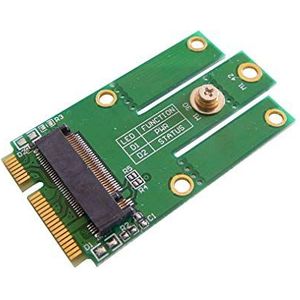 KALEA-INFORMATIQUE M2 naar MiniPCIe-adapter voor WiFi- of Bluetooth-kaart, compatibel met Intel 7260NGW