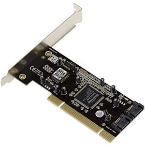 KALEA-INFORMATIQUE PCI naar SATA 2 onafhankelijke poorten of Raid 0.1 controller kaart met Silicon Image SIL3112 chipset