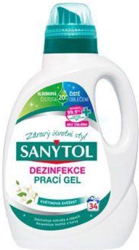 SANYTOL Floral Desinfectant Geconcentreerd Vloeibaar Wasmiddel 2 X 1,7L