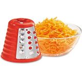 Moulinex - Fresh Express DJ756G - Snij- en Raspapparaat - Rood - 150W - 5-in-1