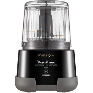 Moulinex DP8108 - Hakmolen - 550 ml - 1000W - Geschikt voor fijnhakken, malen, snijden, mixen en mengen