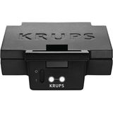 Krups Sandwichmaker "FDK461 Iconic Dreiecksform", 850 W, keramikbeschichtete Antihaftplatten, kratzfest