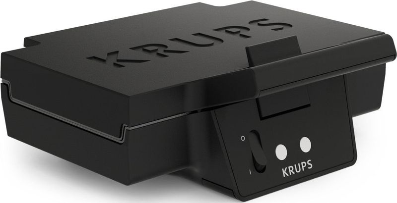 Krups Sandwichmaker FDK462 Iconic Muschelform, 850 W, keramikbeschichtete Antihaftplatten, kratzfest