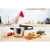 Tefal - Secure 5 Trendy - Snelkookpan - Zilver - RVS - 8L