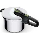 Tefal - Secure 5 Trendy - Snelkookpan - Zilver - RVS - 8L