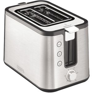 Krups - KH442 Control Line Edelstahl-Schwarz Toaster