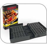 Tefal Snack Collection SW854D - Contactgrill - Tosti ijzer - Anti-aanbaklaag - 4 verschillende platen - RVS