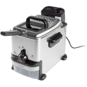 Tefal Oleoclean Compact FR7016 2L Vrijstaand Frituurpan Roestvrijstaal