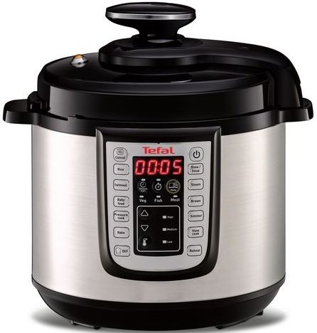 Tefal - All-in-One - Slowcooker Multicooker Snelkookpan - 6 Liter