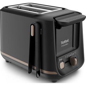 Tefal Includeo TT5338 - Broodrooster Zwart