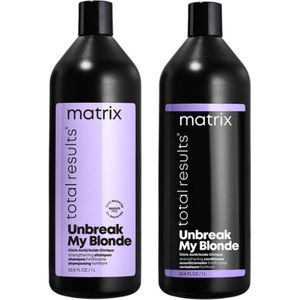 Matrix - Unbreak My Blonde Shampoo & Conditioner - 2x 1000ml