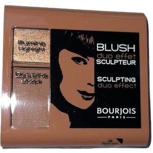 Bourjois Blush sculpting Duo Effect Matt 06 Golden Skintone