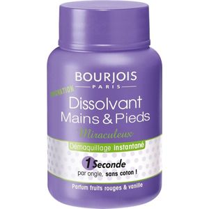 Bourjois Dissolvant 1 Seconde Mains et Pieds Nagellakremover