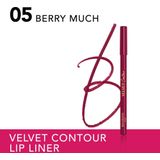 Bourjois - Velvet Contour - Lipliner - Bruin - Karitéboter - Druivenpitolie