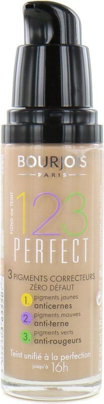 Bourjois - 123 Perfect Foundation - 55 Beige - Innovatieve Formule