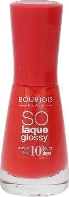 Bourjois - So Laque Glossy - Nagellak - 02 Prepp Hibiscus - Intense Kleur en Langdurige Glans