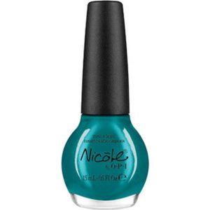 o.p.i. nail lacquer, jade in the shade