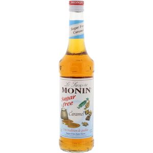 Monin Koffiesiroop Karamel suikervrij - 70 cl