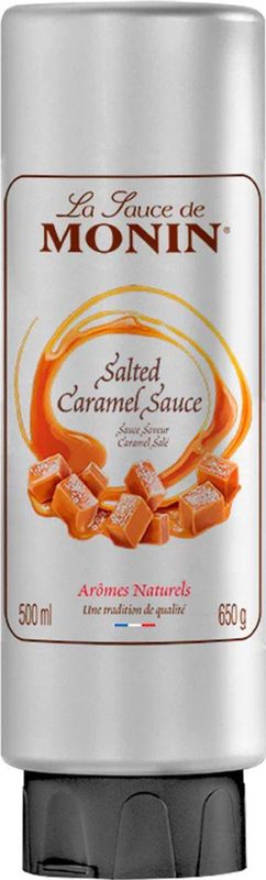 Monin salted caramel saus 0,5 L