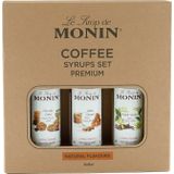 Monin - Cadeauverpakking Siropen - Koffiesiropen - 3x5cl - Giftset