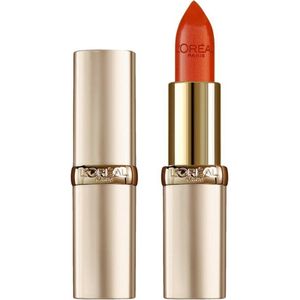 3x L'Oréal Color Riche Satin Lippenstift 163 Orange Magique