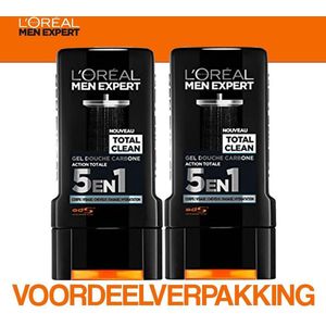 Loreal Men Expert Total Clean Douchegel - 2 x 300ml
