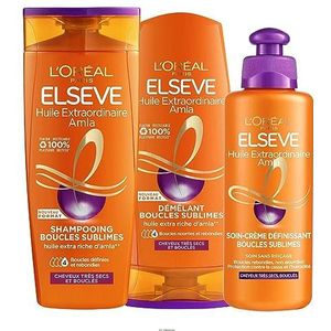 L'Oréal Paris Elsève Extraordinary Oil Amla La Routine voor zeer droog en krullend haar