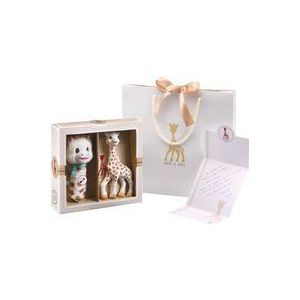 Sophie de giraf Sophiesticated Cadeauset - Baby speelgoed - Sophie de giraf & Knijprammelaar - Kraamcadeau – Babyshower cadeau - 4-Delig