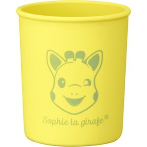 Sophie de Giraffe - Siliconen Kinderbeker - 6+ maanden - Geel