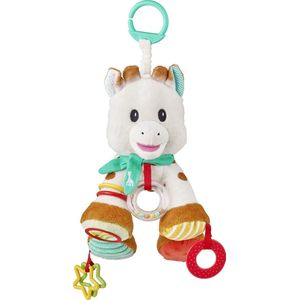 Sophie de giraf Activiteitenknuffel - Grijpspeelgoed - Baby speelgoed - Kraamcadeau - Babyshower cadeau - Vanaf 0 maanden - 23 cm - Wit/Bruin/Meerkleurig - Pluche/Kunststof/Rubber