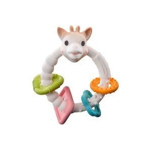 Sophie de giraf So'Pure Early Learning Gift Set - Blokken, ballen & Bijtring - Baby Speelgoed - Kraamcadeau - Babyshower cadeau - 100% Natuurlijk rubber - Vanaf 3 maanden - 5-Delig