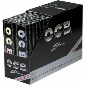 OCB Sigarettenpapier, zwart.
