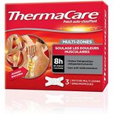 Thermacare - Kp Zelfwarmend Multizone 3 - Pijnverlichting - 8 Uur Warmte